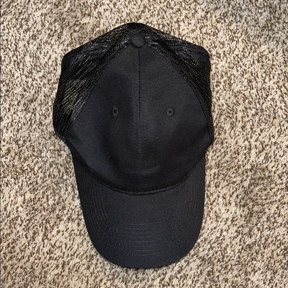 Black Trucker Hat